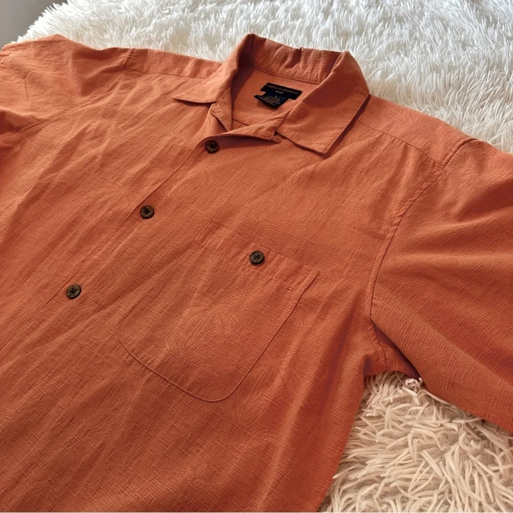 Gordon Clothing Co. Cotton Blend Button-Front Shirt Men’s M